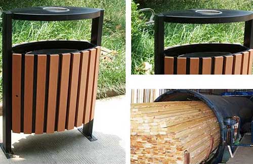 發(fā)貨廣州從化區(qū),再獲好評(píng)的鋼木垃圾桶廠家