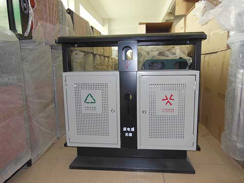 欣方圳分類垃圾箱落戶江西撫州