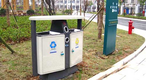 戶外垃圾桶的材質有哪些?