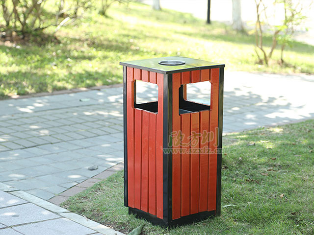 欣方圳鋼木垃圾桶 讓您感受自然田園風(fēng)光