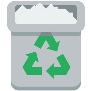 垃圾桶圖標及分類標識有哪些？