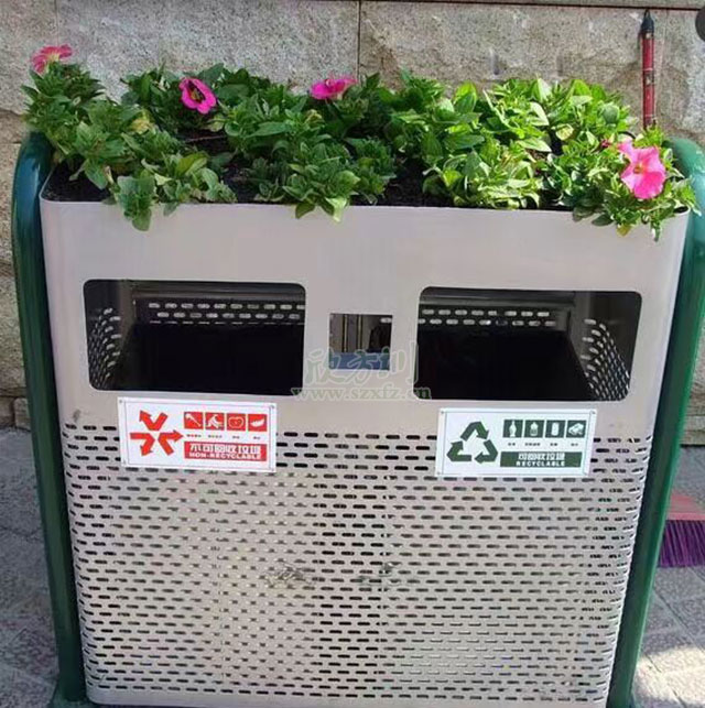 桂林戶(hù)外鋼制垃圾桶 讓城市環(huán)保意識(shí)越來(lái)越強(qiáng)